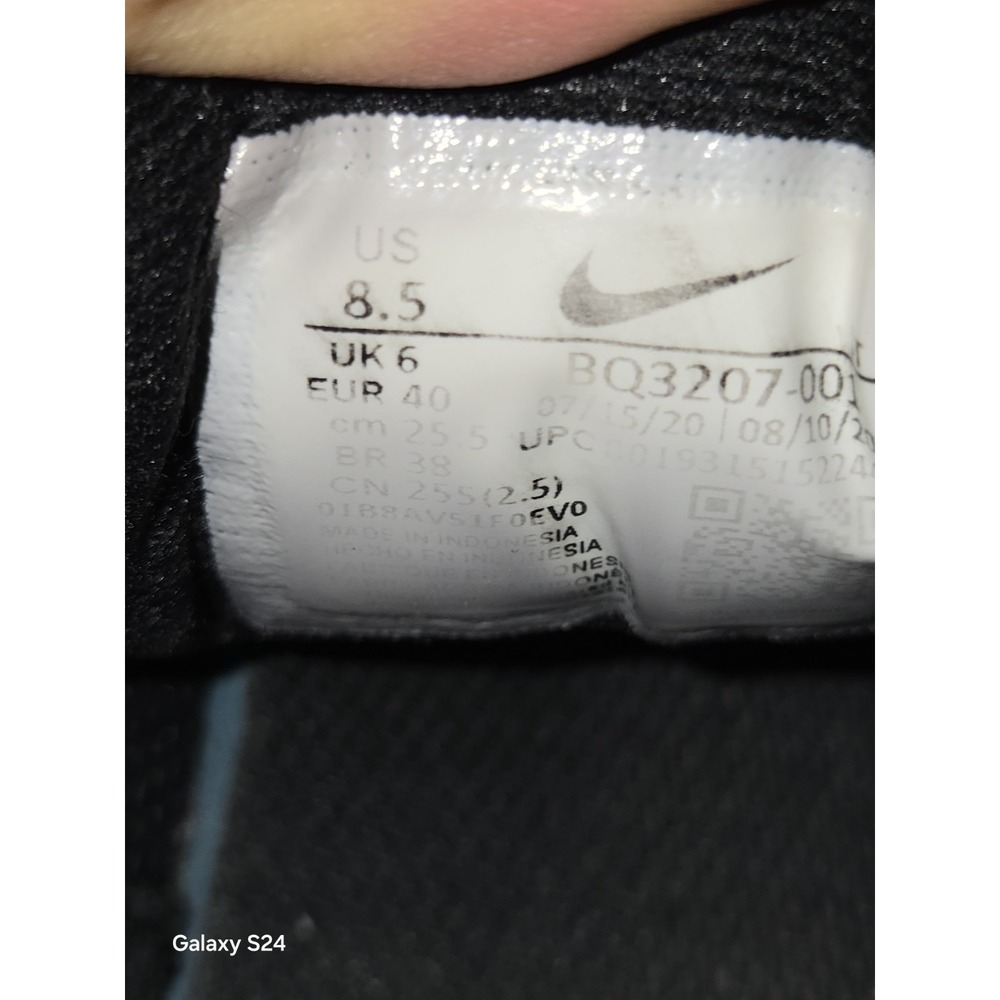 Nike Revolution 5 Black Running Shoes Sneakers Women's Size 8.5 - Picture 6 of 9